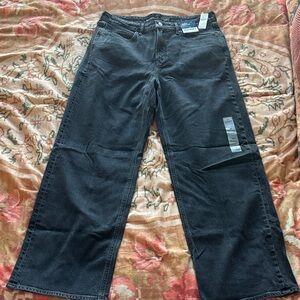 Old Navy Extra High-Rise Sky-Hi Wide Leg Jean